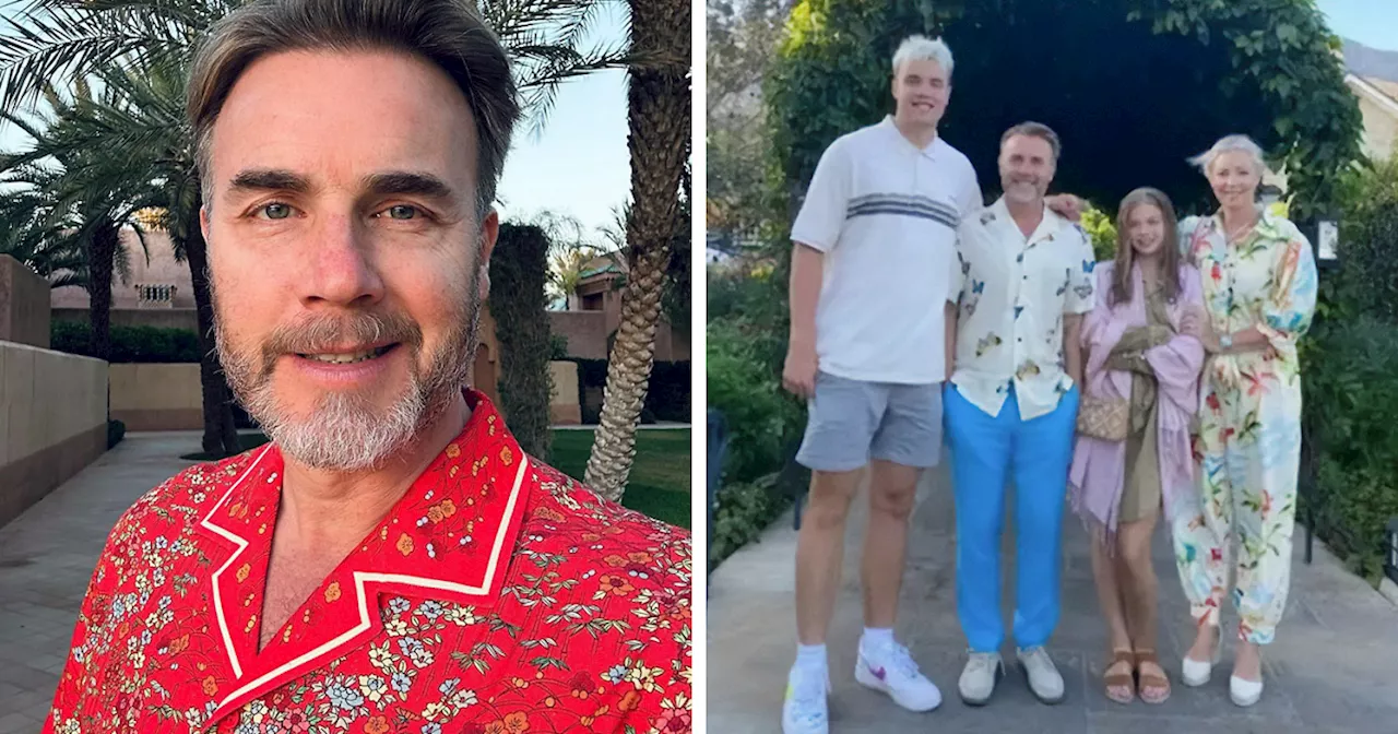 British Star Gary Barlow's Son Sparks Flood Of Hilarious Memes Over Towering Height