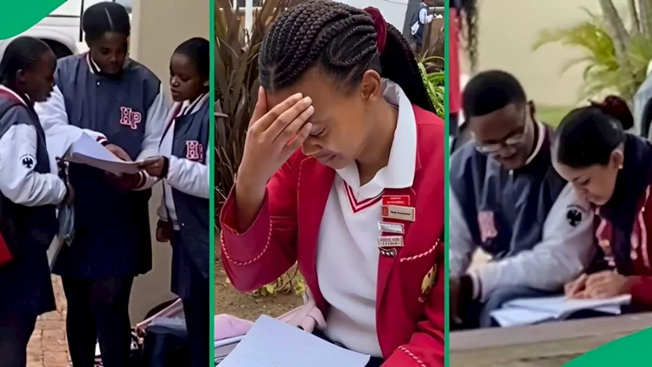 “Great Life Choices”: SA Reacts to Maths Lit vs Pure Maths Matric Students’ Nerves Before Exam