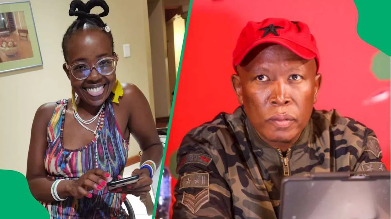 Ntsiki Mazwai Trolls EFF After Being Called Failed Poet, Video Leaves Fans in Stitches