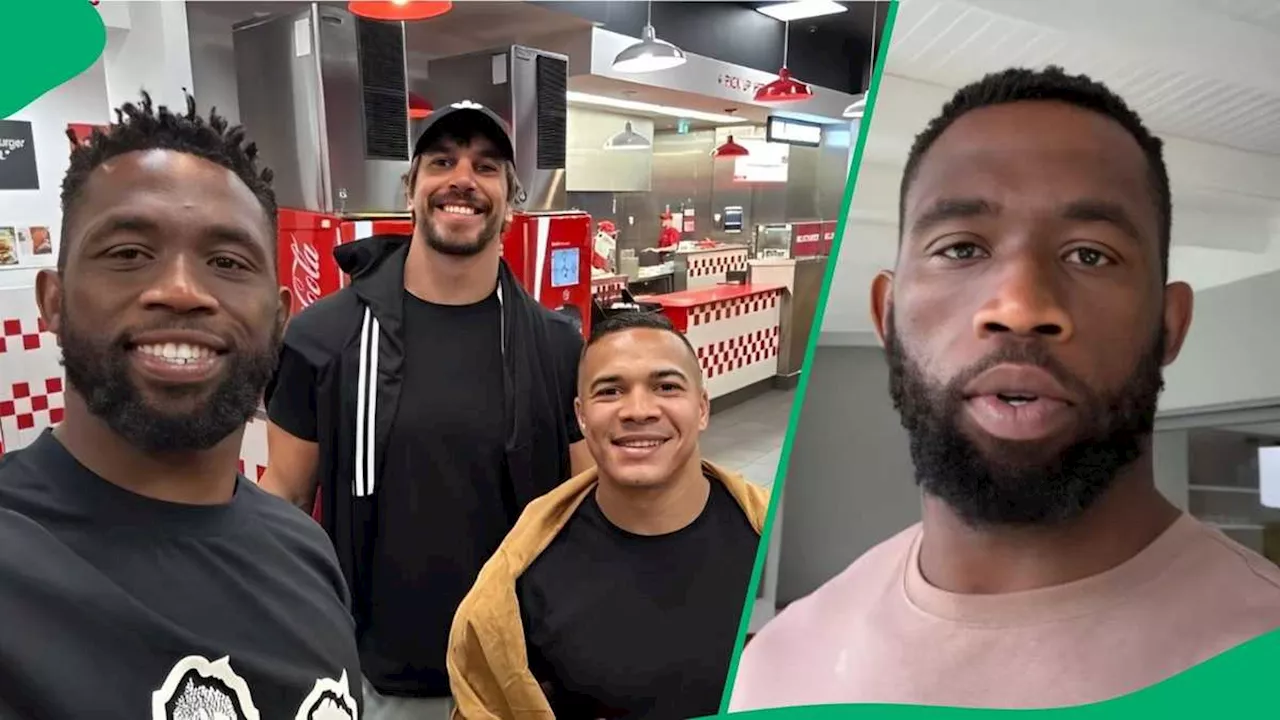 “Siya Looks Jealous”: SA Busts at Kolisi As Etzebeth and Kolbe Wish Each Other Happy Birthday