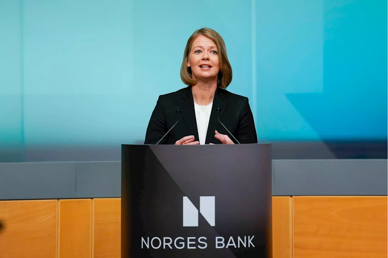 Norges Bank holder styringsrenten uendret