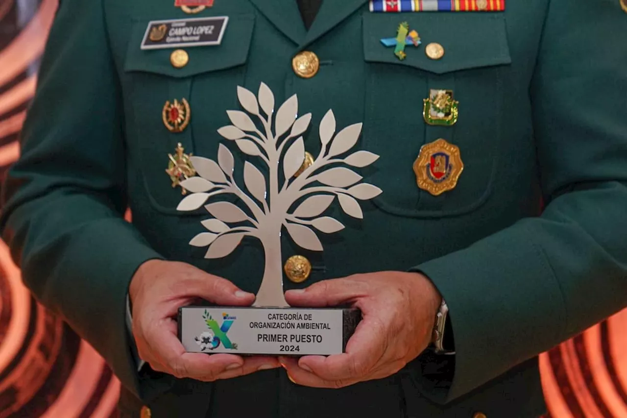 El Ejército Nacional de Colombia es galardonado con el Premio Gema