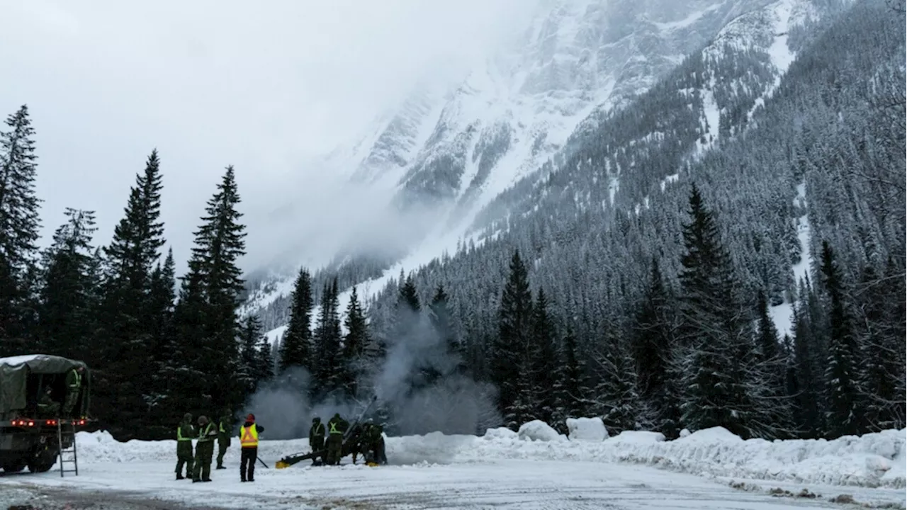 Avalanche control testing underway in Rogers Pass