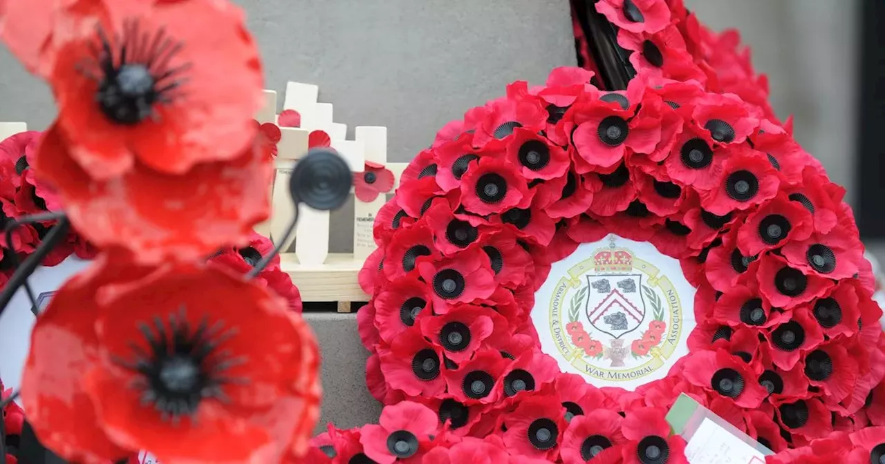 Full details of West Lothian's Remembrance Sunday events