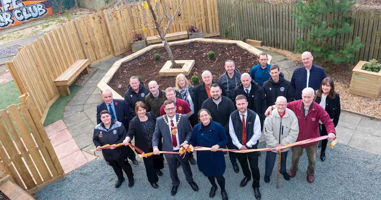 Motherwell FC and Well Society officially opens club’s memorial garden