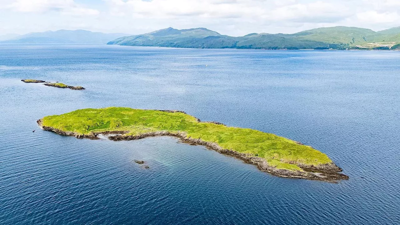 Buy your own island for £125,000: Uninhabited Scottish isle perfect for farming or fishing gets...