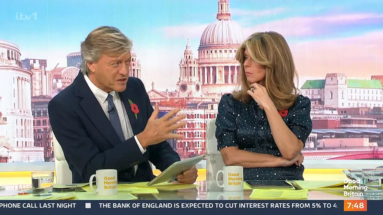 Richard Madeley addresses his shock shoplifting arrest live on Good Morning Britain