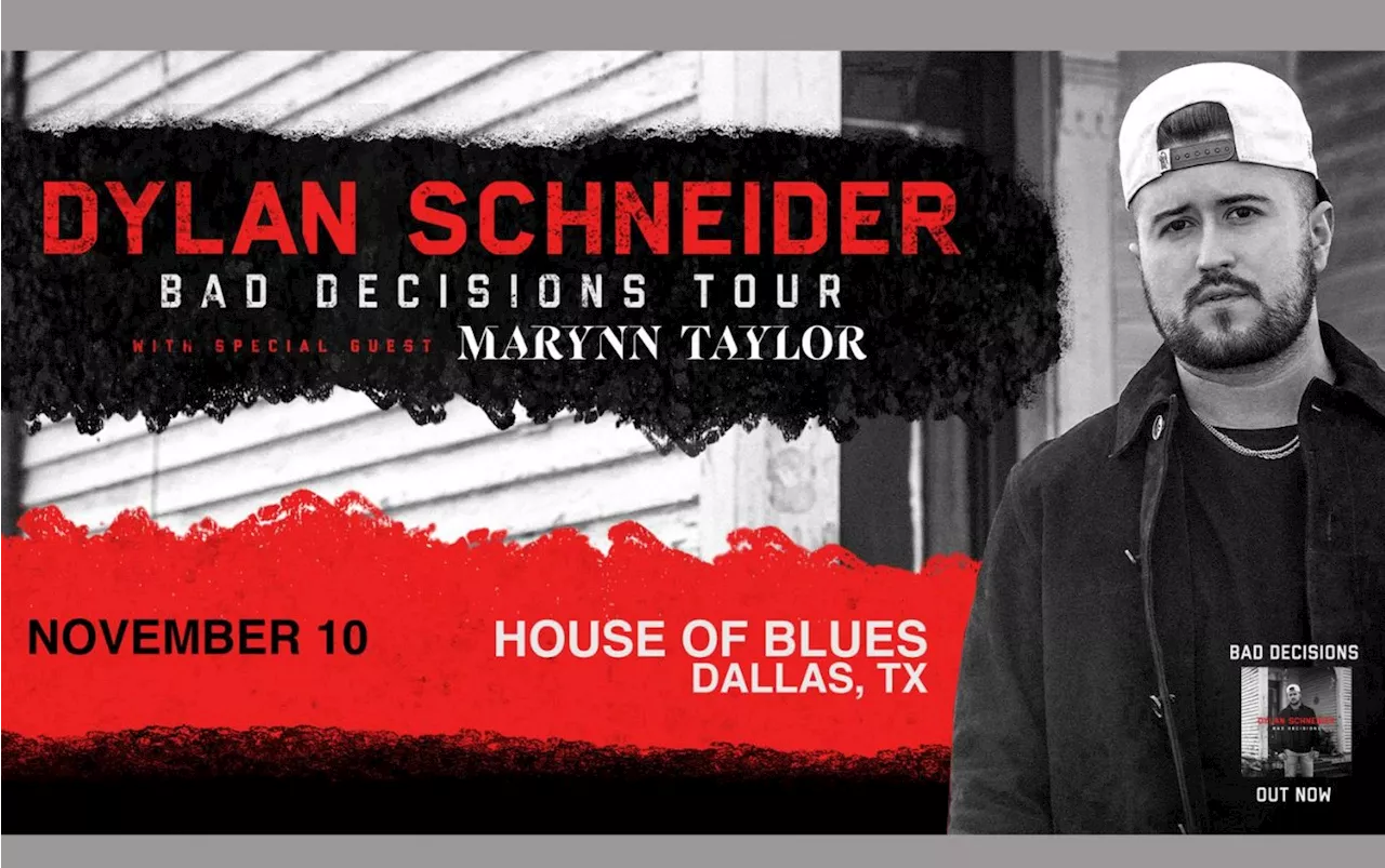 Win 2 tickets to Dylan Schneider!