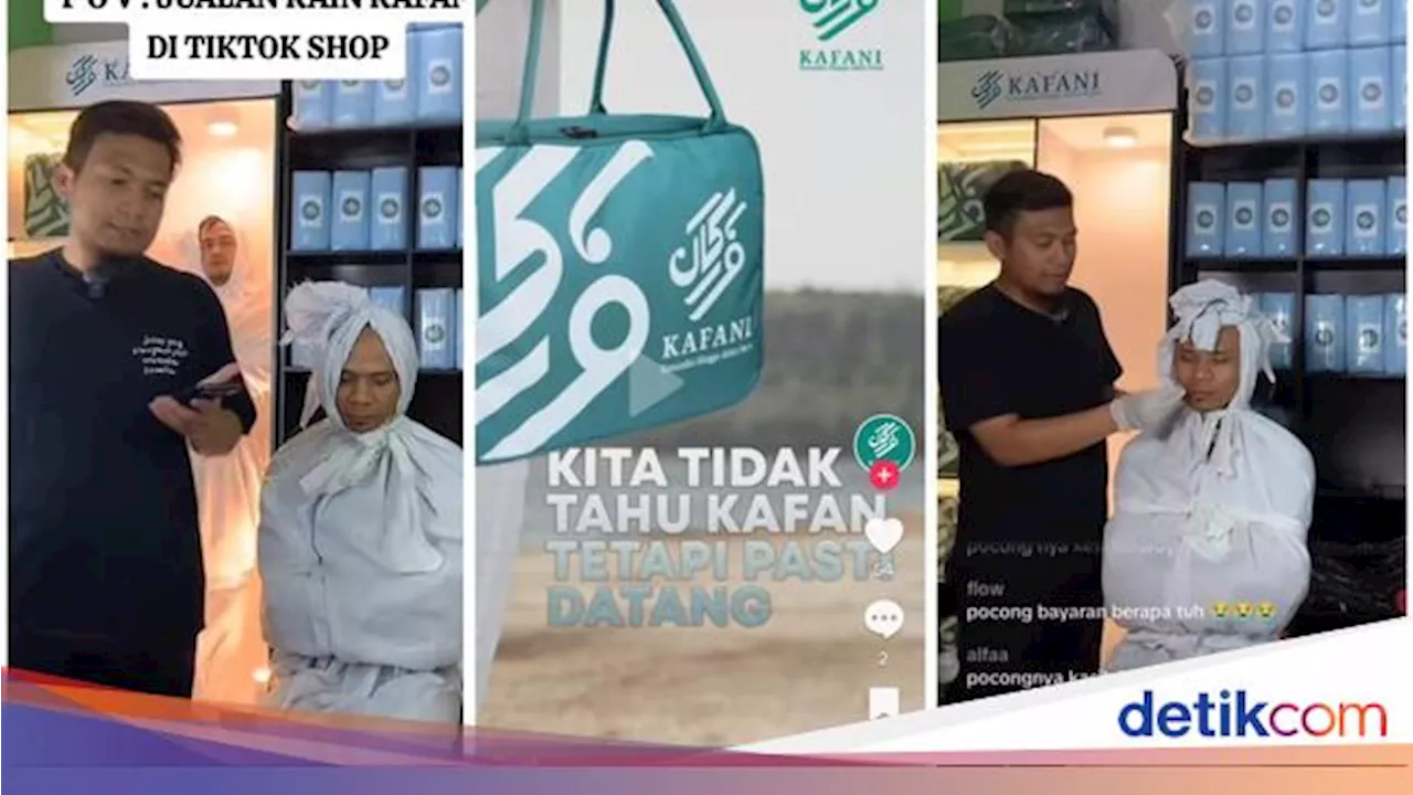 Berawal dari Keresahan Yoka Jual Kain Kafan Online, Viral Komen Lucu Netizen