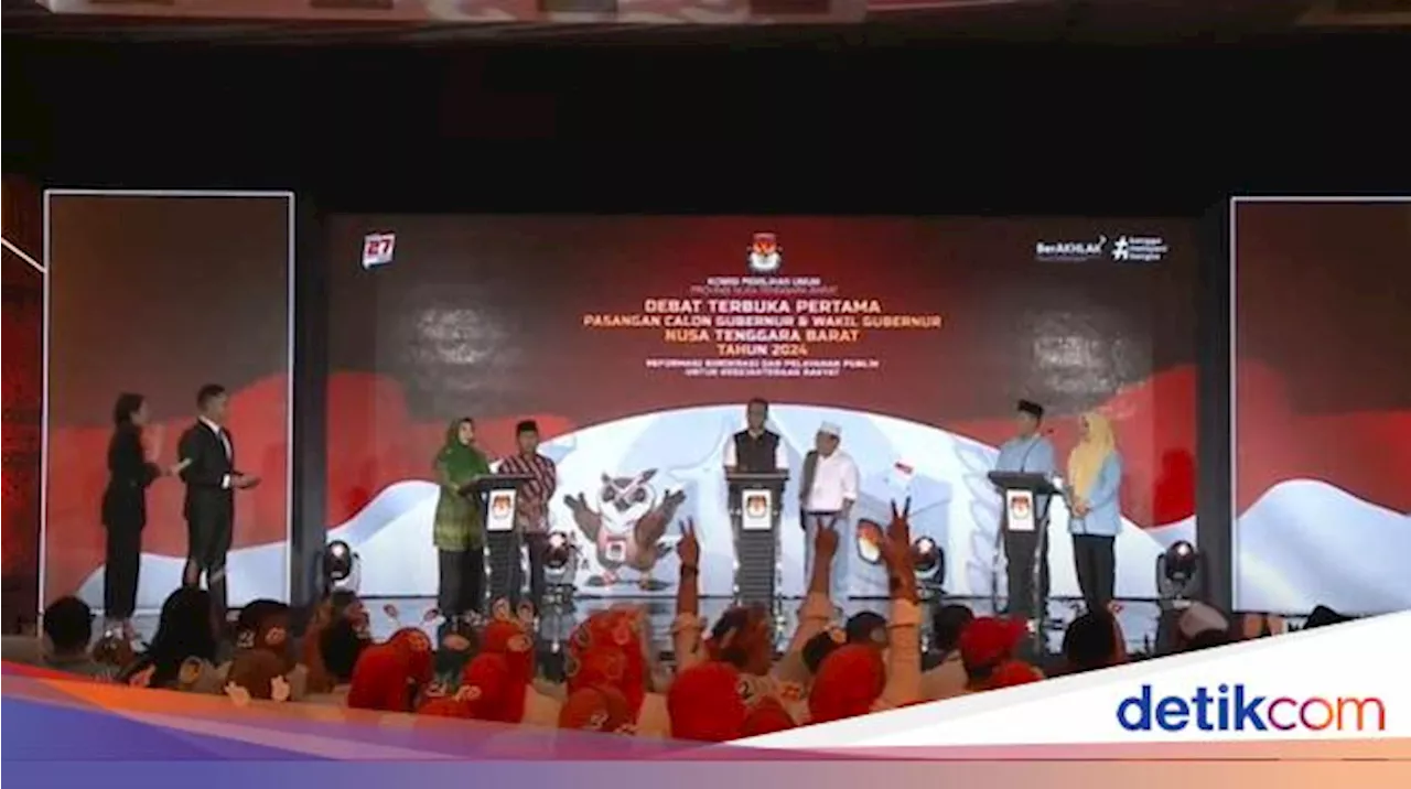 Debat Kedua Pilgub NTB Digelar Besok Malam, Bahas Potensi Daerah