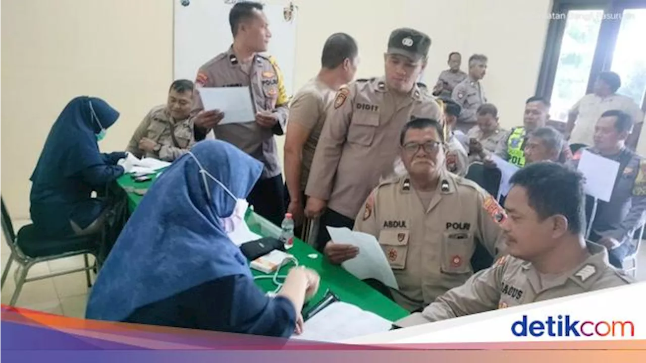 Kapolres Pasuruan Pastikan Kesehatan 284 Personel yang Amankan TPS Pilkada