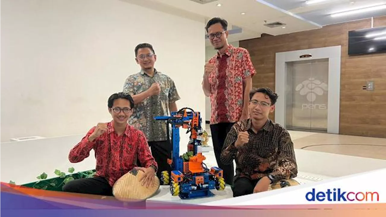 Robot Pemetik Buah Otomatis Karya Mahasiswa PENS Menang Lomba Internasional, Keren!