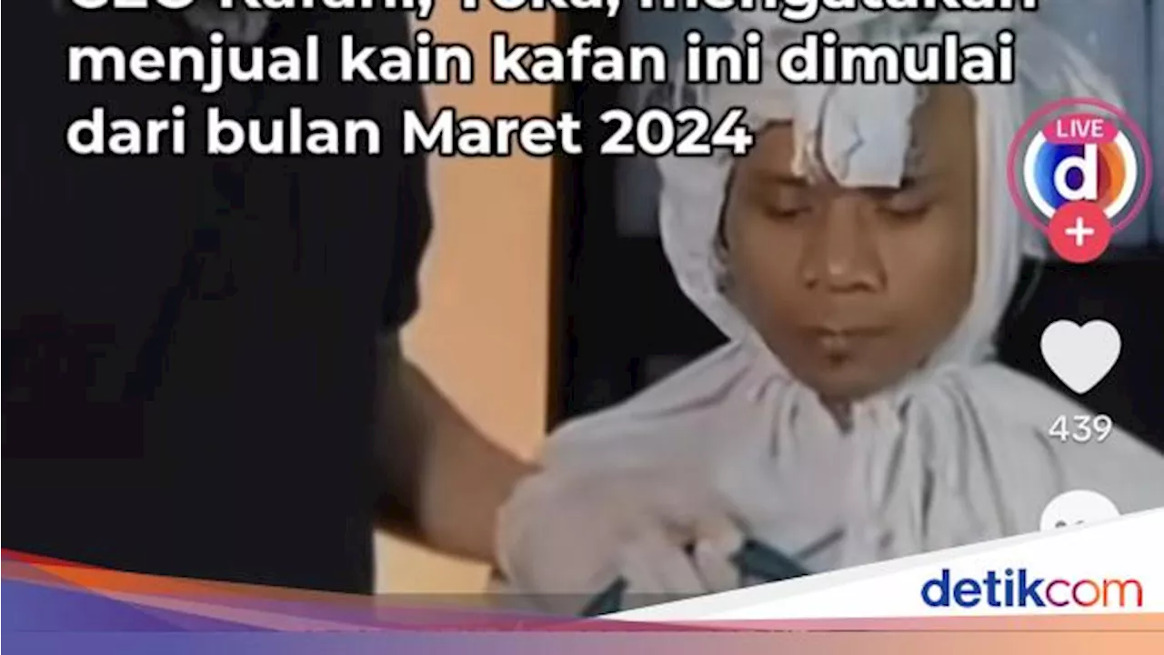 Viral Penjual Kain Kafan Online, Netizen Ingat Kematian dengan Pertanyaan Jenaka