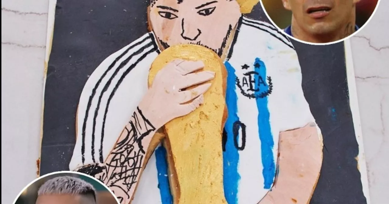 La torta de Messi en Bake Off que se volvió viral: lo comparan con Gary Medel