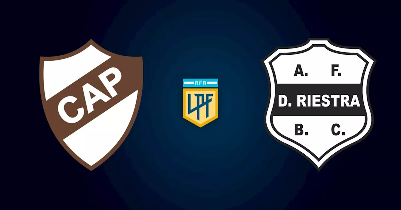 Platense vs. Deportivo Riestra por la Liga Profesional: día, horario y cómo verlo por TV