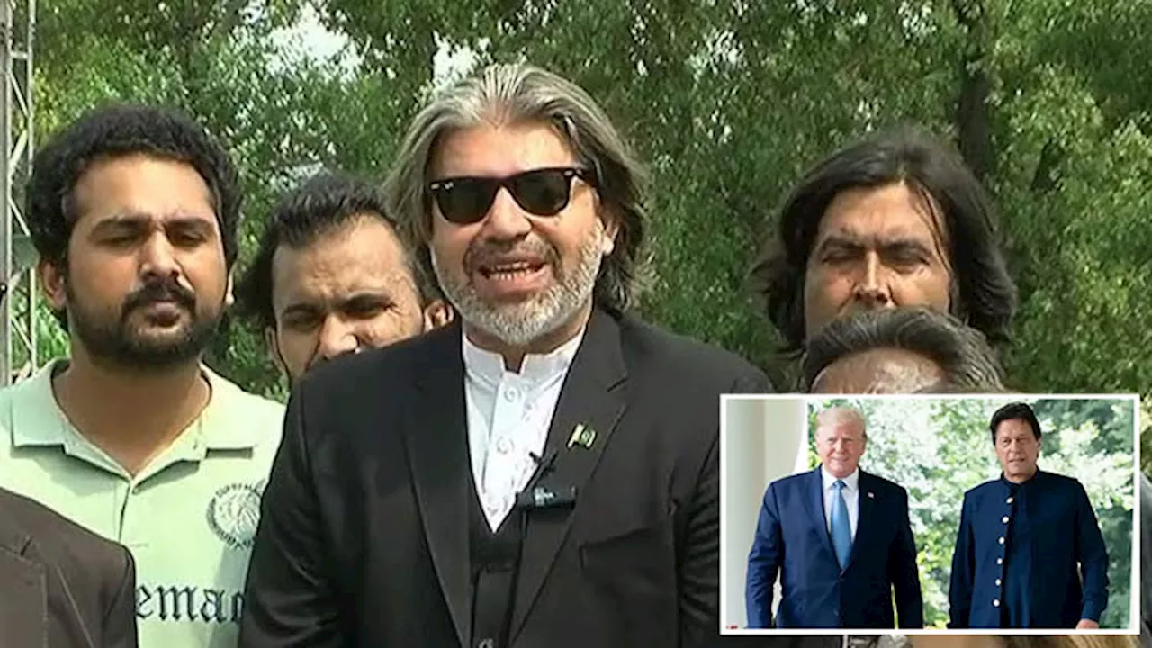 Imran Khan expressed joy over Trump's victory, reveals Ali Muhammad Khan