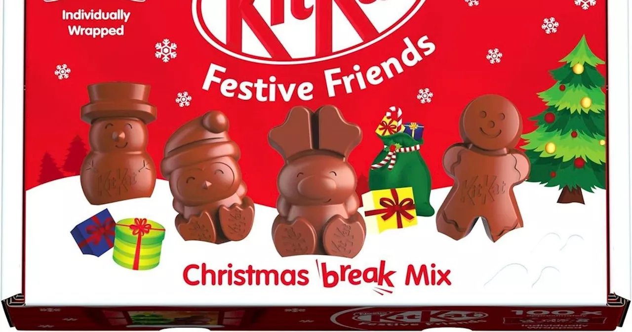 KitKat Christmas bulk box with 100 festive chocolates is less than £20