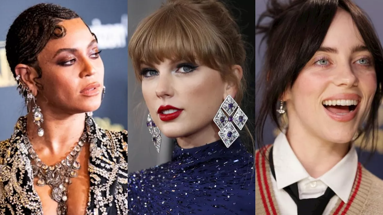 Beyonce, Taylor Swift y Billie Eilish aspiran a copar las nominaciones a los Grammy