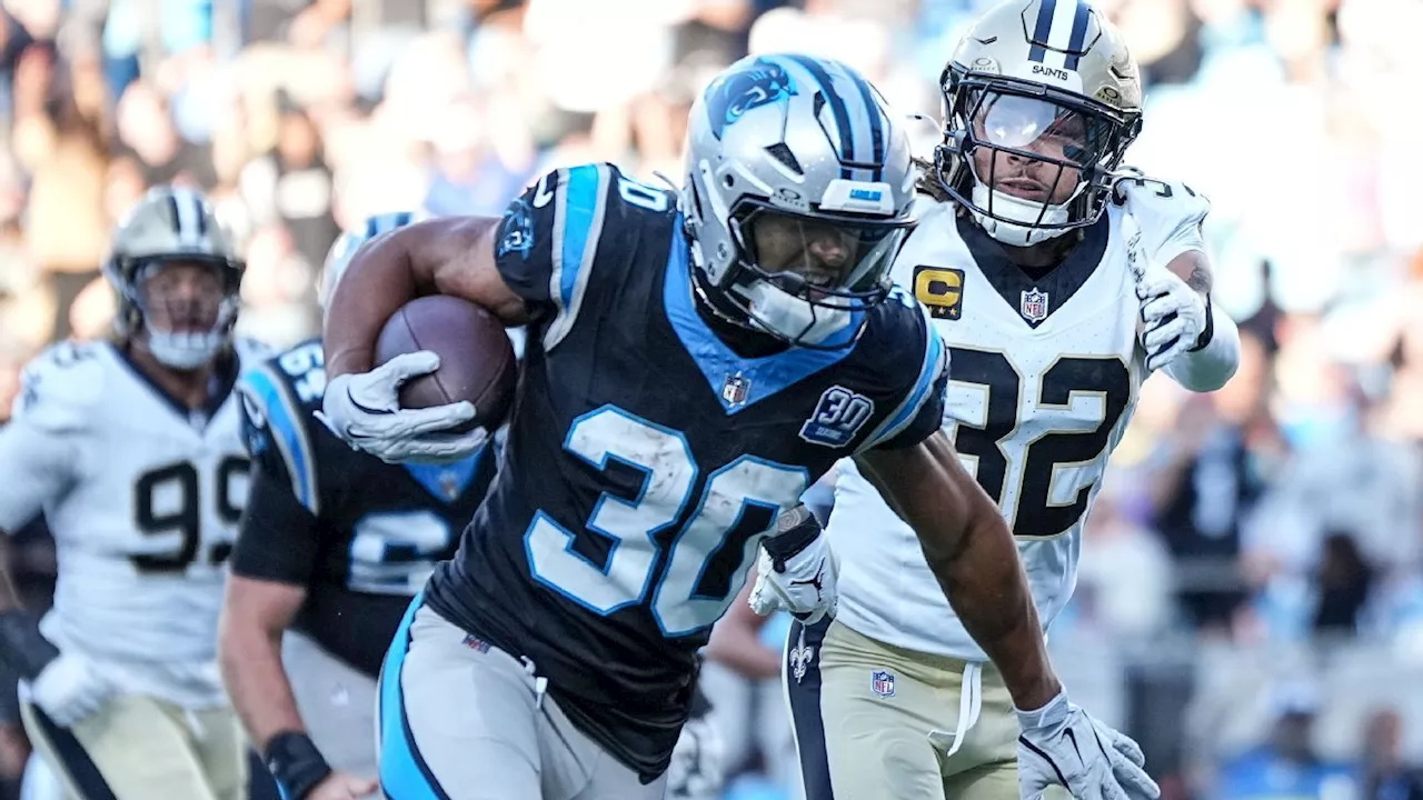 Panthers sign RB Chuba Hubbard to four-year extension