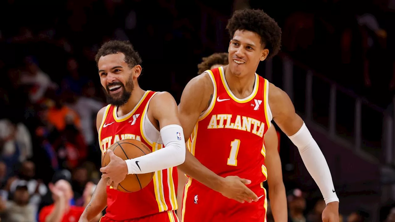 Trae Young tells New York fans to go home after Hawks' win