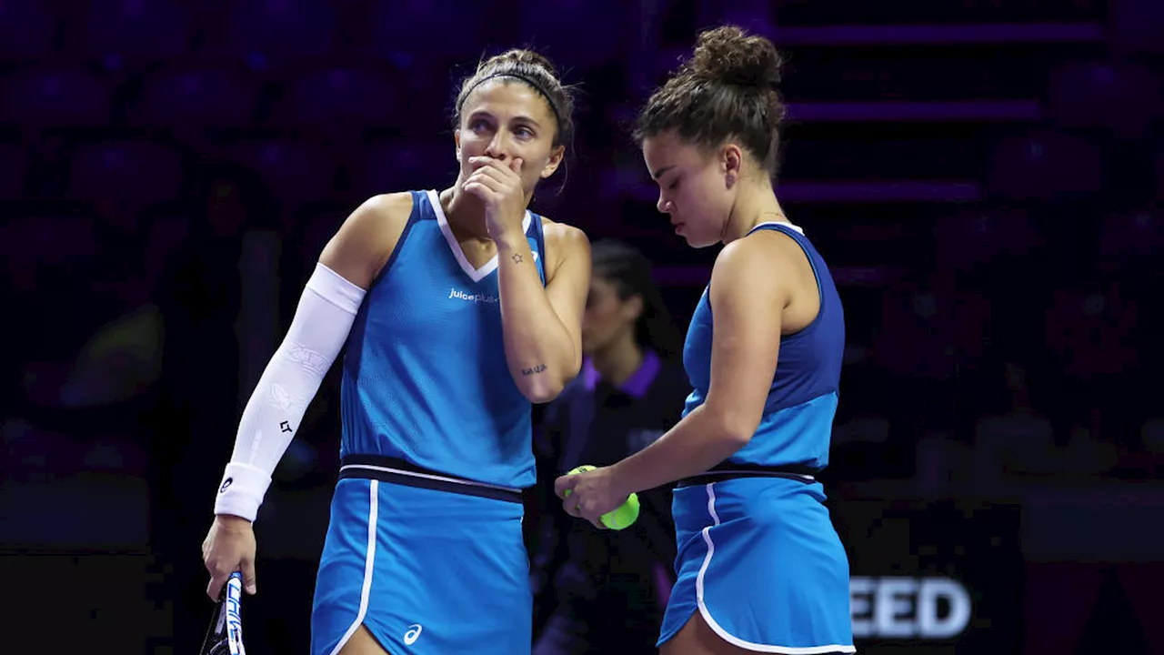 Errani/Paolini-Chan/Kudermetova, diretta live: risultato, aggiornamenti in tempo reale WTA Finals 2024