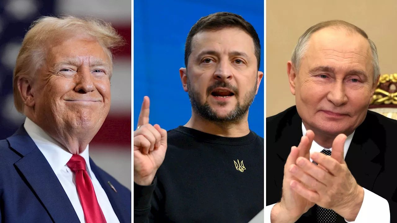 Trumps hemliga planer för stopp i Ukrainakriget