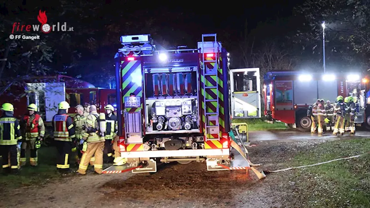 D: Spektakuläre Verfolgungsjagd führt zu Großeinsatz der Feuerwehr in Gangelt