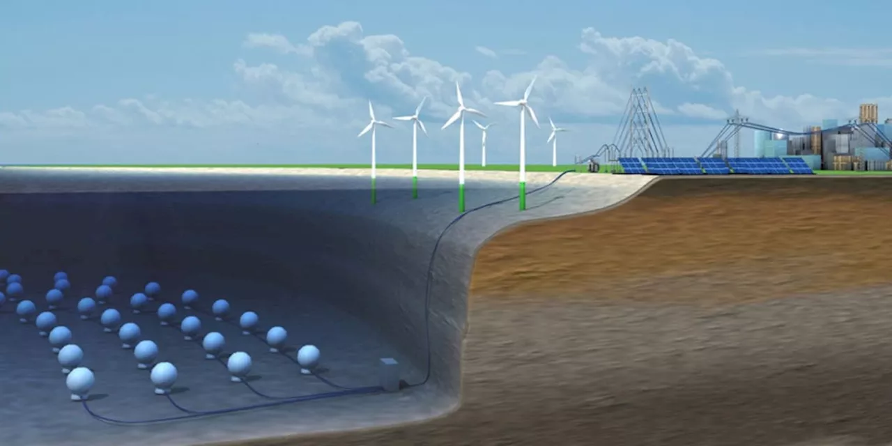 Riesige Beton-Kugeln am Meeresboden lösen größtes Problem der Energiewende