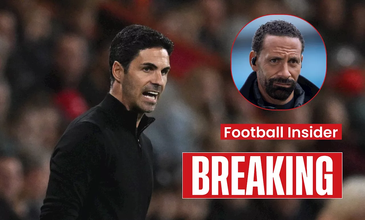 Rio Ferdinand sends cryptic message to Arsenal boss Mikel Arteta