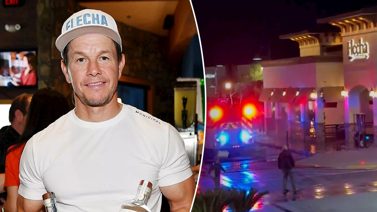 Mark Wahlberg's Las Vegas restaurant catches fire