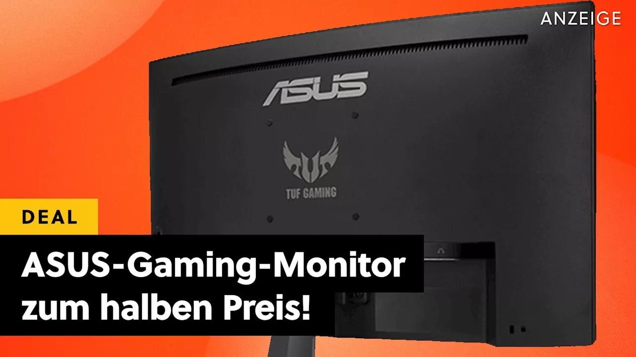 ASUS TUF Gaming-Monitor zum halben Preis: Plötzlich kostet dieses 165Hz-Biest keine 100€ mehr?!