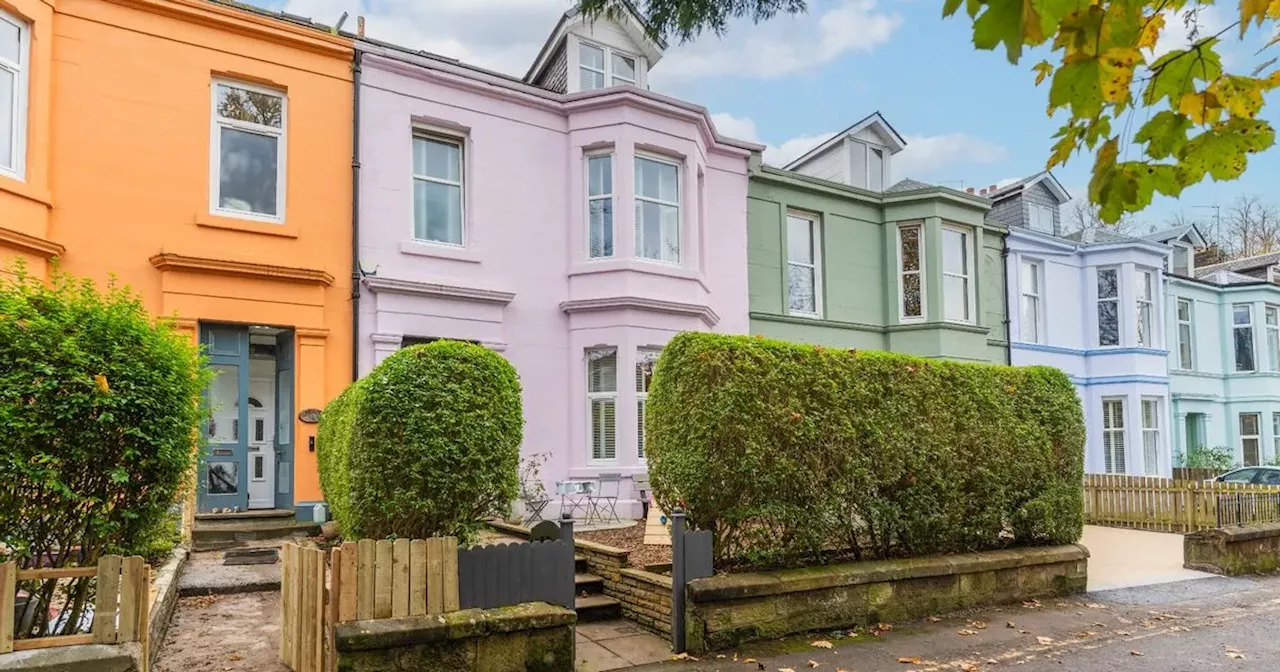 Property for sale on one of Glasgow southside's most famous and colourful streets