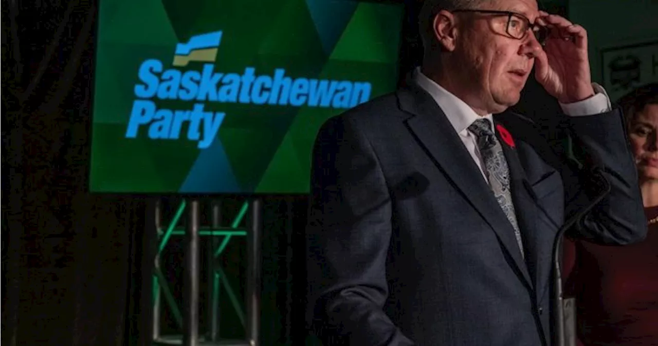 Saskatchewan Premier Scott Moe names new cabinet after election win