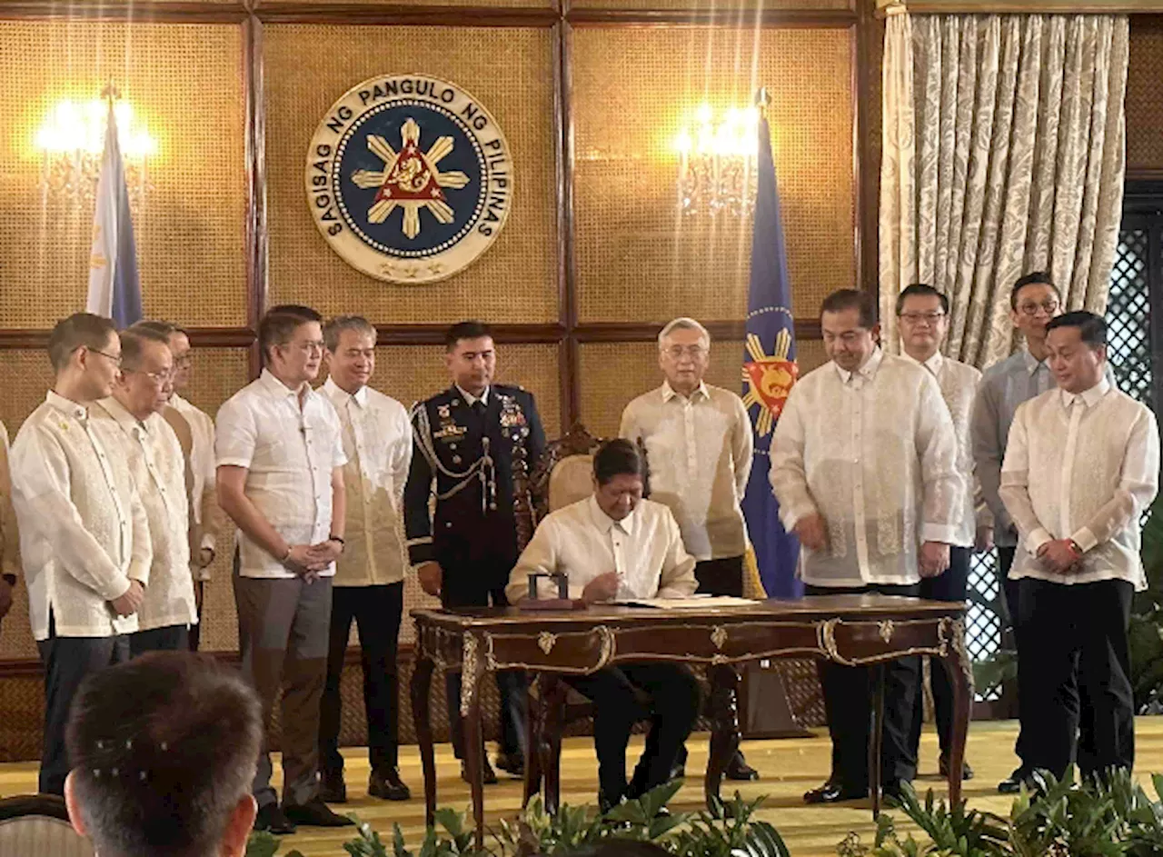 Marcos inks law on enterprise-based training