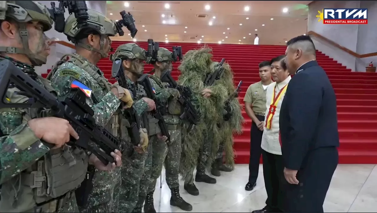 Marcos renews commitment to modernize PH Marine Corps