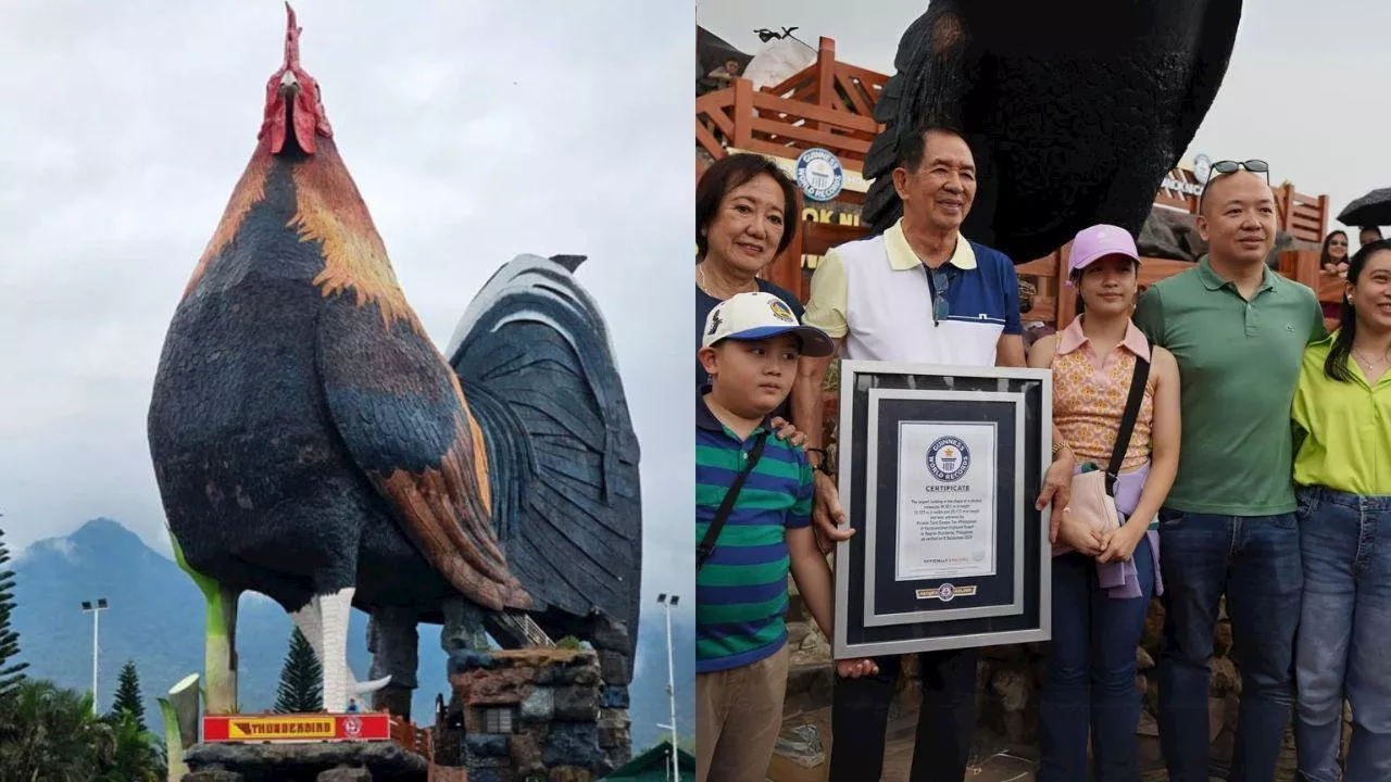 Negros Occidental hotel sets Guinness World Record for 'largest building shaped like chicken'