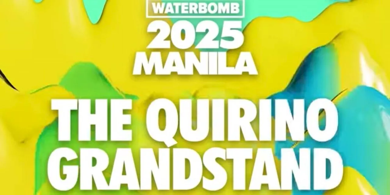 Waterbomb Manila 2025 announces new dates and venue Waterbomb Manila