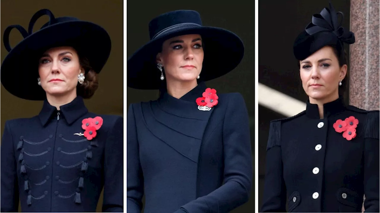 The Reason The Princess Of Wales Sometimes Wears Three Poppies On Remembrance Sunday