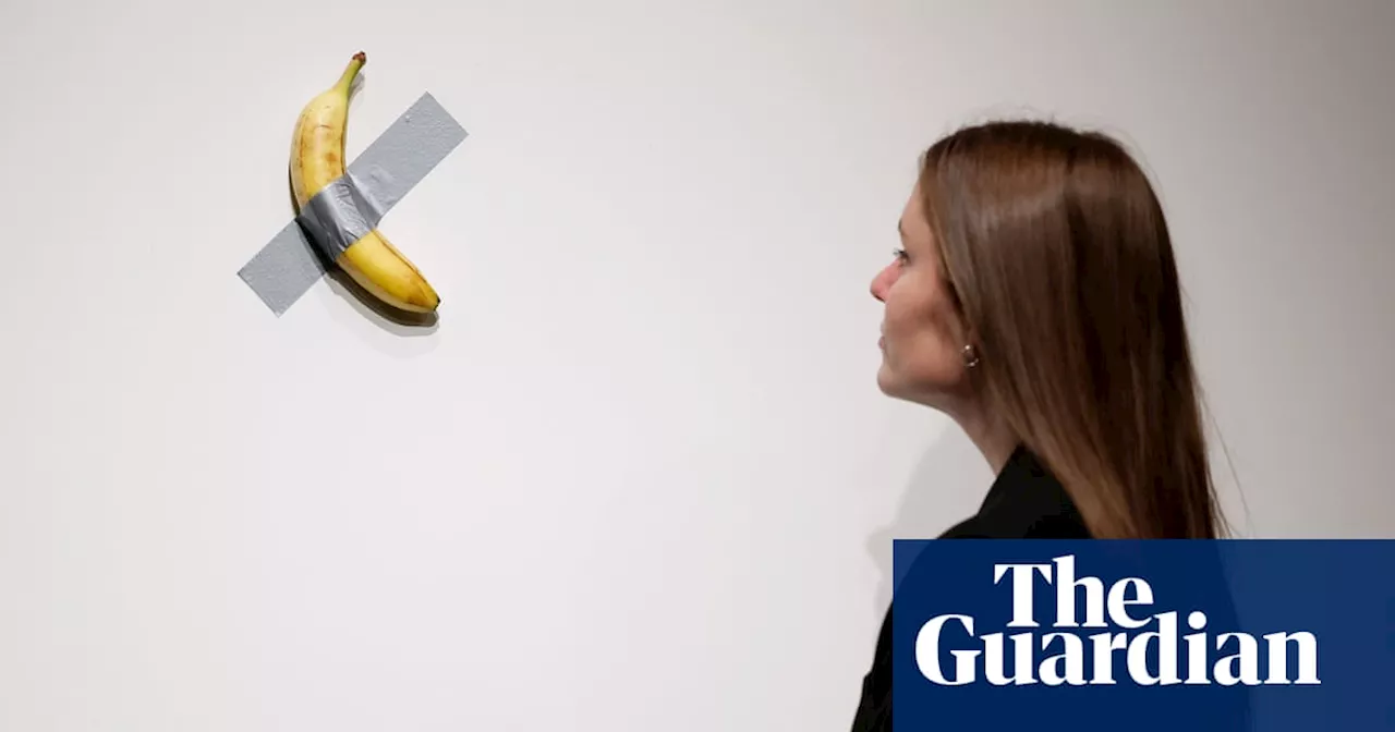 Maurizio Cattelan’s duct-taped ‘banana’ artwork estimated to fetch up to $US1.5m at New York auction