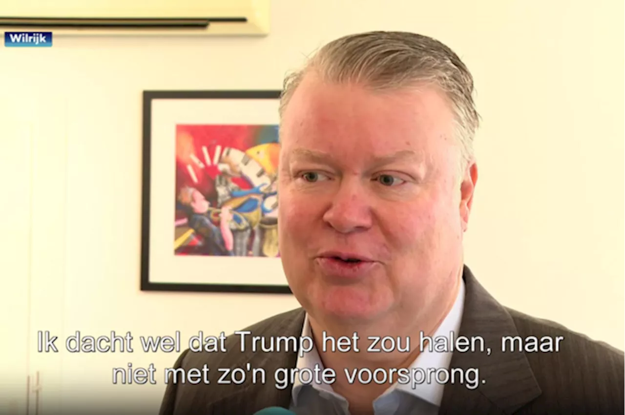 Voorzitter American Club of Antwerp teleurgesteld: “Ik had nog gehoopt dat Harris het zou halen”