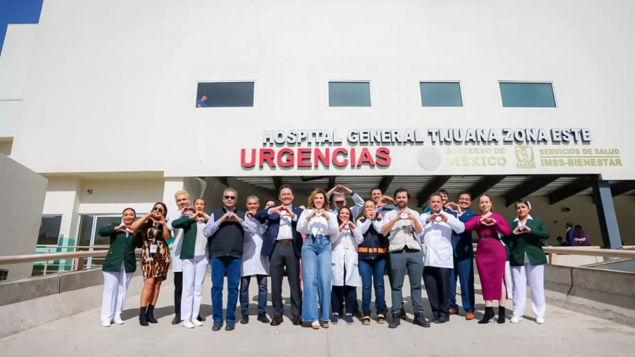 Marina del Pilar inaugura Hospital Zona Este en Tijuana, beneficiando a más de 500 mil habitantes