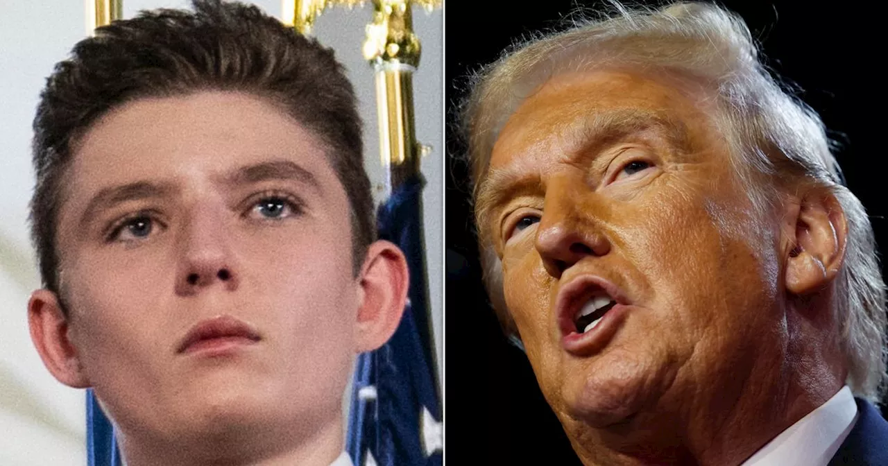 'Call Barron': Trump Reportedly Got Son To Help With 'Edgy Bro Podcasts' Strategy