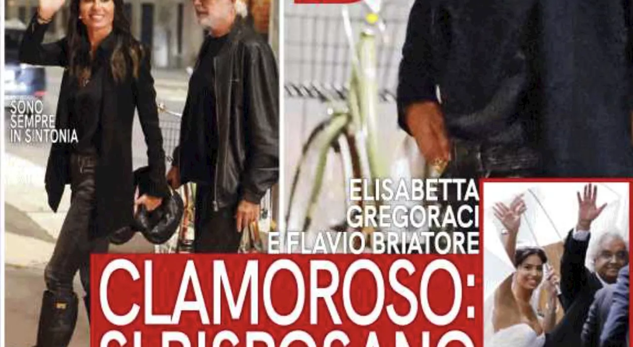 Elisabetta Gregoraci e Flavio Briatore pronti a risposarsi? Intanto trascorrono insieme una notte in hotel a M