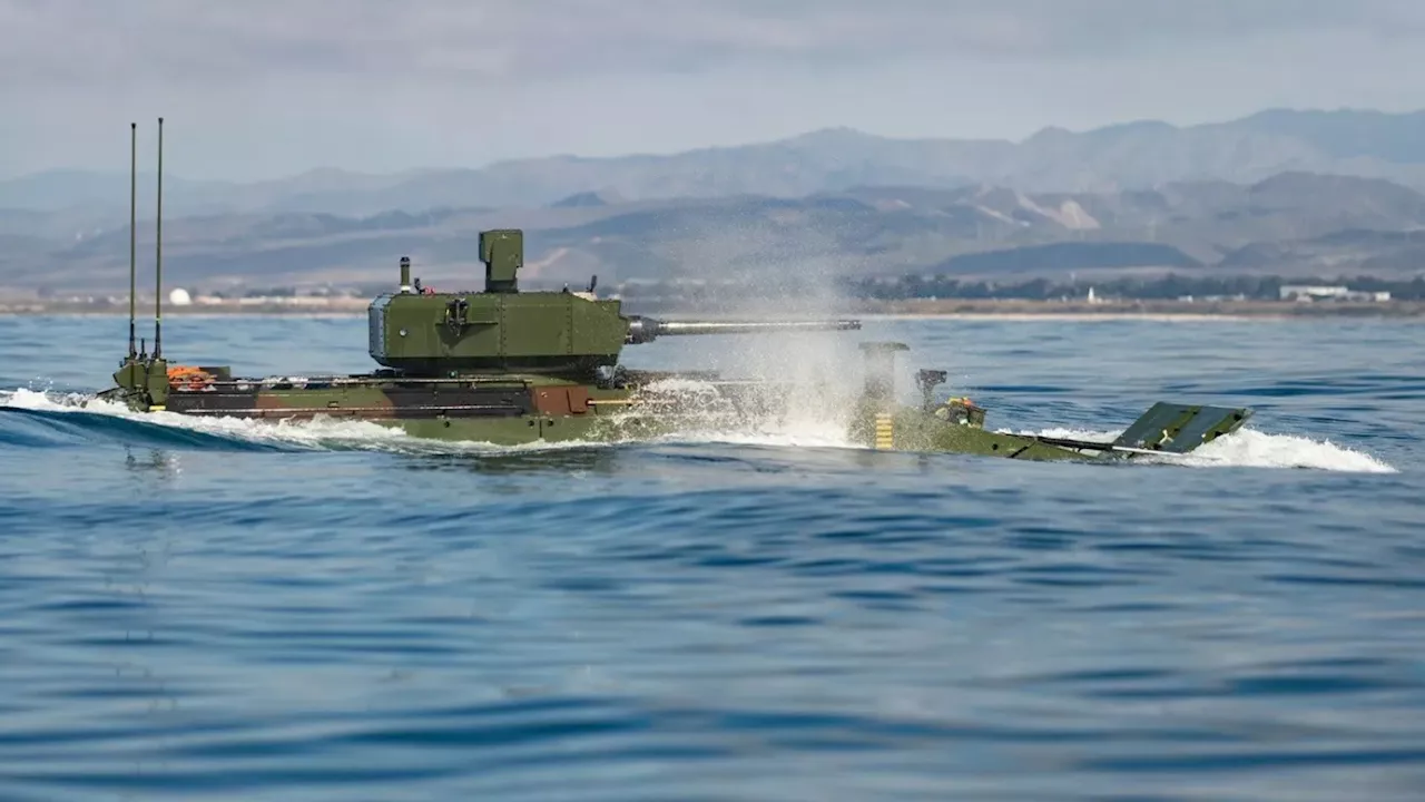 US Marines’ Amphibious Combat Vehicle with 30mm cannon now in full production