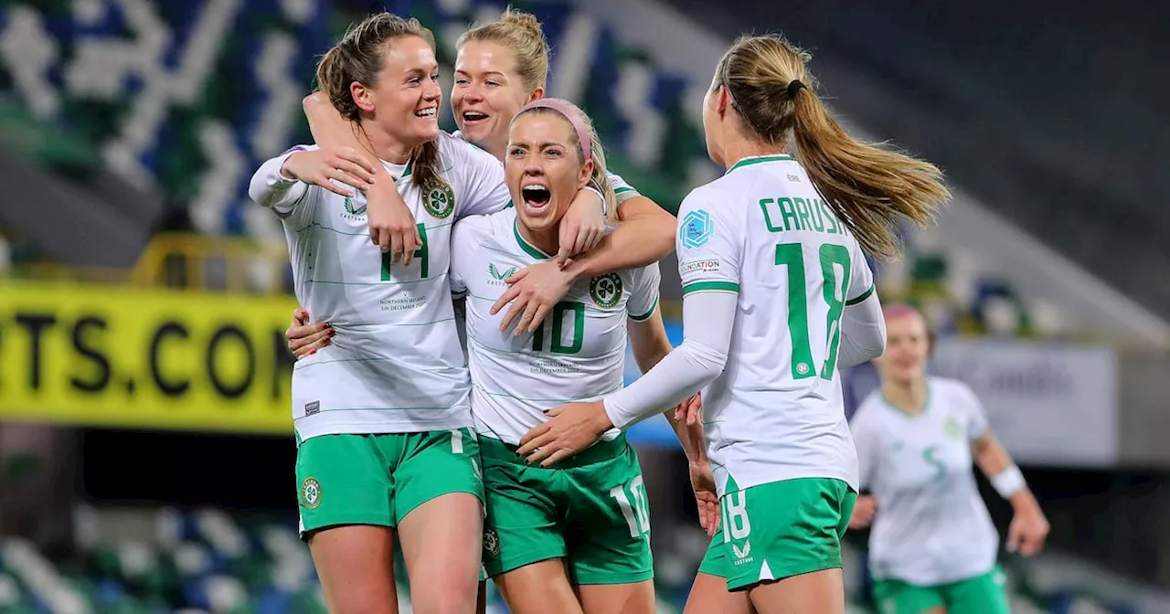 Ireland drawn with Turkey, Slovenia and Greece in Women’s Nations League