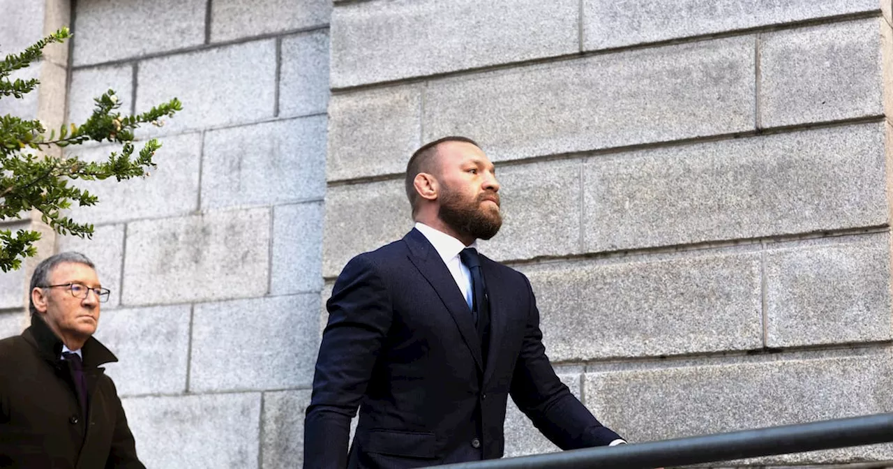 Woman denies that CCTV ‘flatly contradicts’ her claim she was raped by Conor McGregor