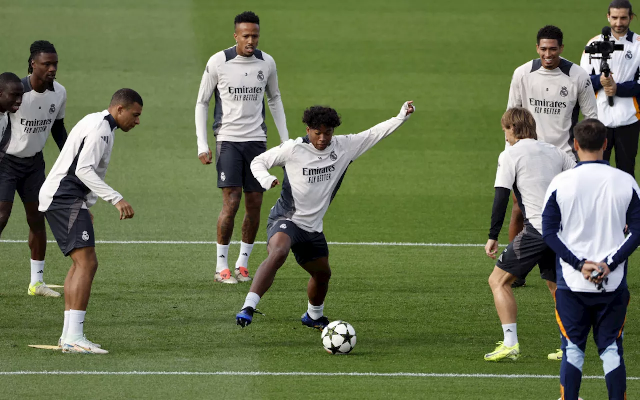 Endrick esquenta banco de reservas e completa um mês sem jogar pelo Real Madrid