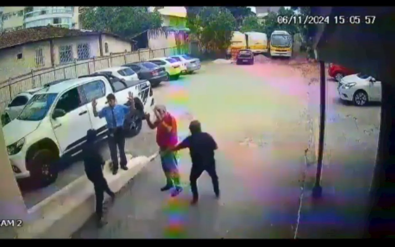 Vídeo: criminosos roubam carro na mesma escola onde porteiro foi morto há duas semanas