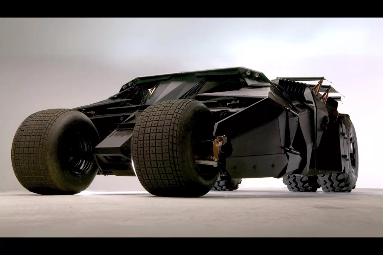 Warner Bros va vendre la Batmobile Tumbler de la trilogie de Christopher Nolan !