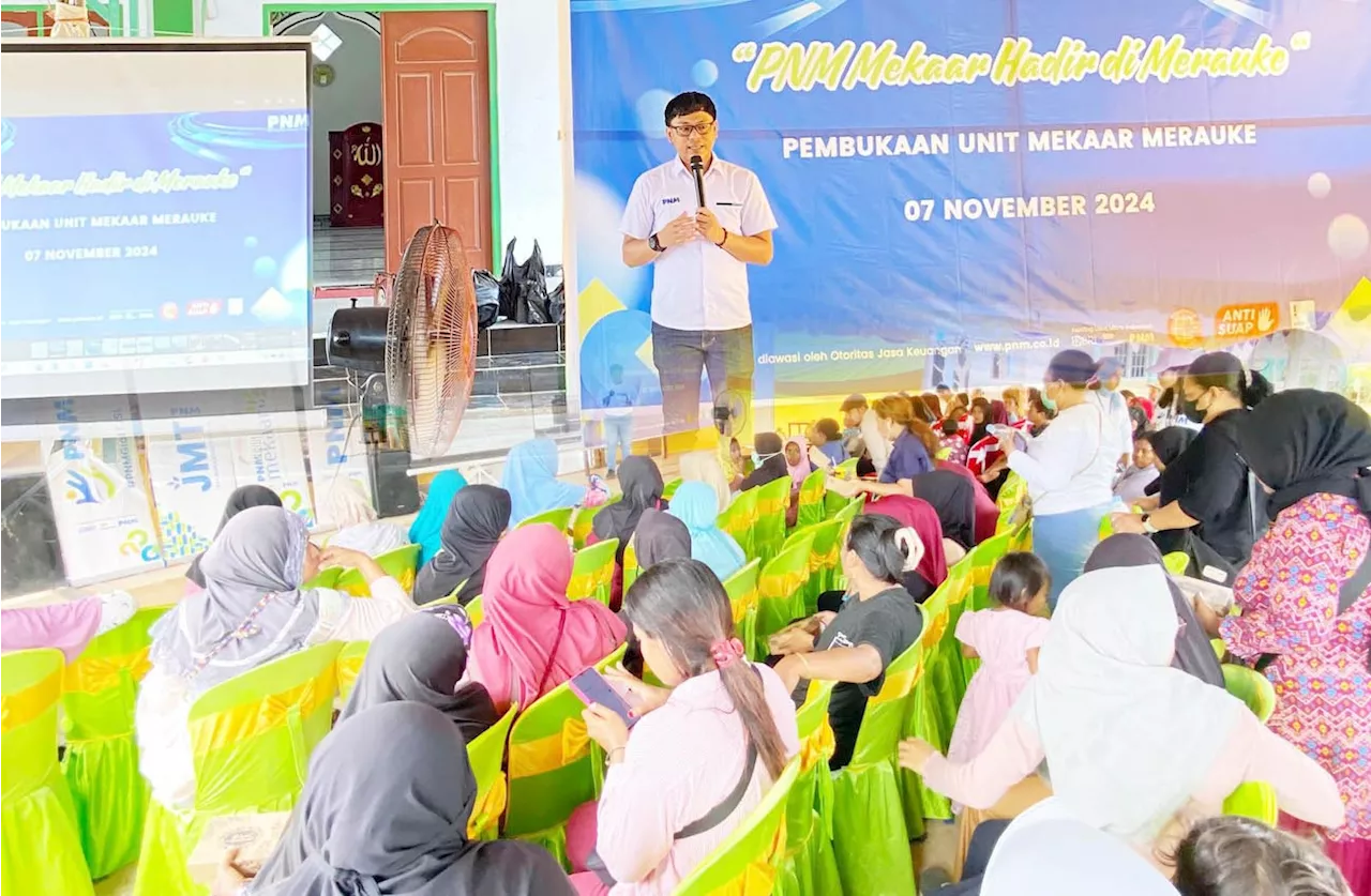 PNM Buka Akses Pembiayaan untuk Ibu-Ibu Prasejahtera di Merauke